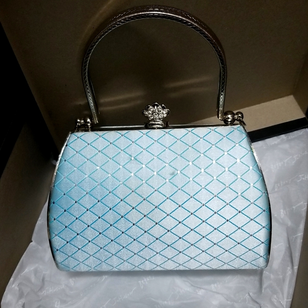 BRAND NEW: Powder Blue/Baby Blue Mini Purse